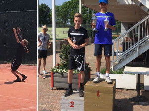 2e plek DJK voor Lucas Walker!