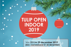 Schrijf je in voor het Tulip Indoor Open 2019!